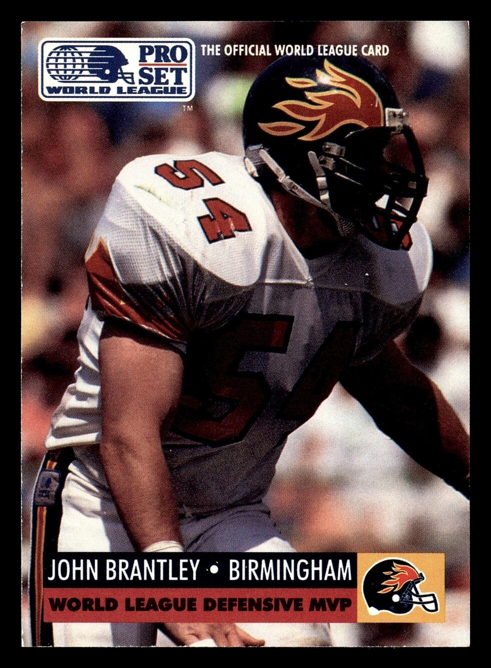 1991 Pro Set #705 John Brantley Football Card Rookie